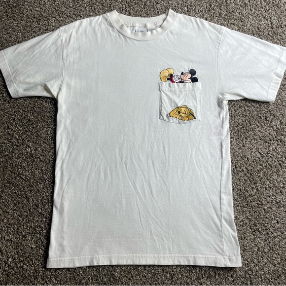 90'S MICKEY, INC Pluto character print T-shirt made in USA men's L vintage /eaa447134